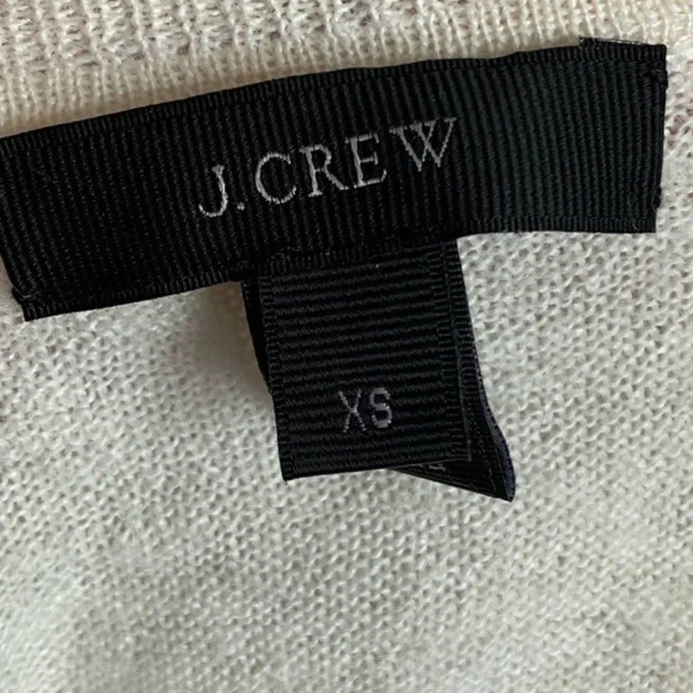 J. Crew • Alpaca Wool Linen Cream Ivory Sweater
